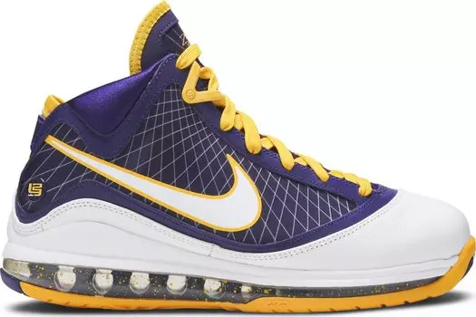 Кроссовки Nike LeBron 7 GS QS 'Media Day', желтый