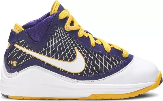 Кроссовки Nike LeBron 7 PS QS 'Media Day', желтый
