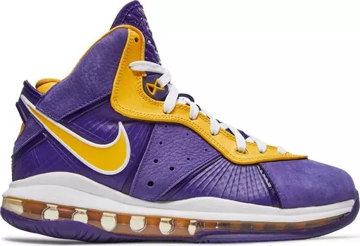 Кроссовки Nike LeBron 8 GS 'Lakers', фиолетовый