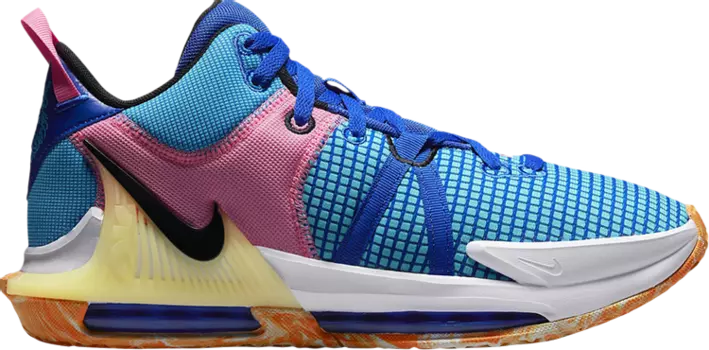 Кроссовки Nike LeBron Witness 7 'Hyper Royal Pink', синий