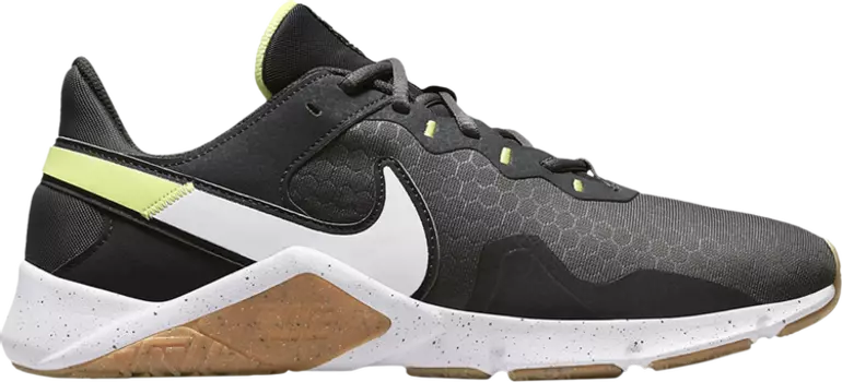 Кроссовки Nike Legend Essential 2 'Iron Grey Limelight', синий