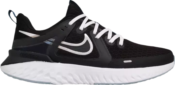 Кроссовки Nike Legend React 2 'Black Metallic Silver', черный