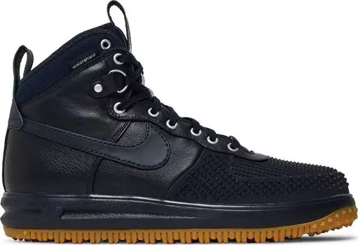 Кроссовки Nike Lunar Force 1 Duckboot 'Dark Obsidian', синий