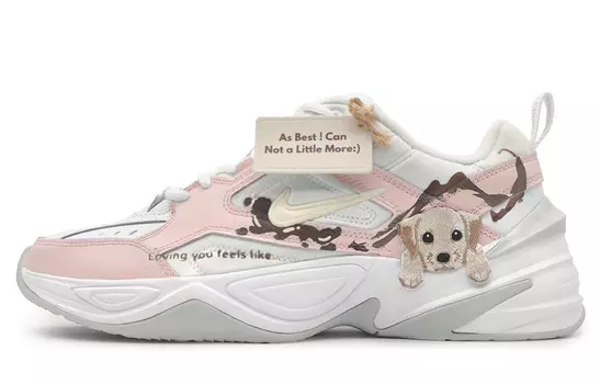 Кроссовки Nike M2K Chunky Sneakers Unisex Low-top Pink, розовый