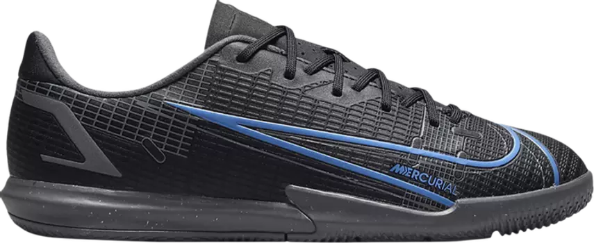 Кроссовки Nike Mercurial Vapor 14 Academy IC GS 'Black Photo Blue', черный