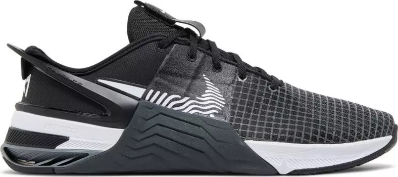 Кроссовки Nike Metcon 8 FlyEase 'Black Dark Smoke Grey', черный