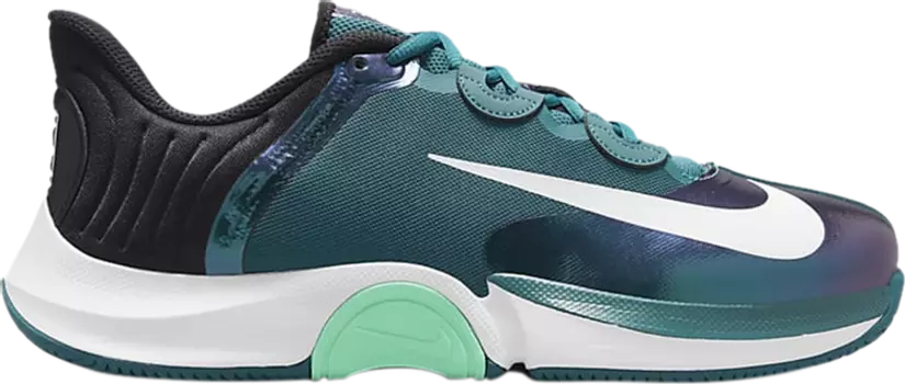 Кроссовки Nike NikeCourt Air Zoom GP Turbo 'Dark Teal Green', бирюзовый