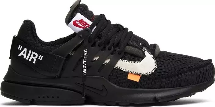 Кроссовки Nike Off-White x Air Presto 'Black', черный