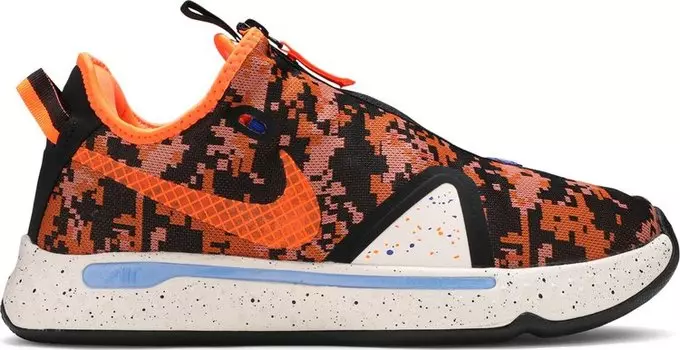 Кроссовки Nike PG 4 'Digi-Camo', оранжевый