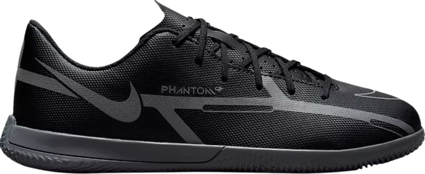 Кроссовки Nike Phantom GT2 Club IC GS 'Black Iron Grey', черный