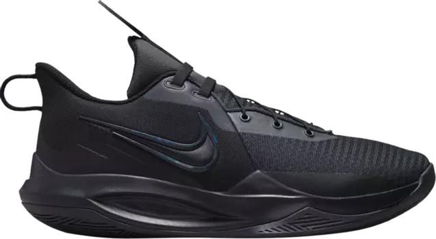 Кроссовки Nike Precision 6 FlyEase 'Black Anthracite', черный