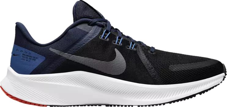Кроссовки Nike Quest 4 'Black Midnight Navy', черный