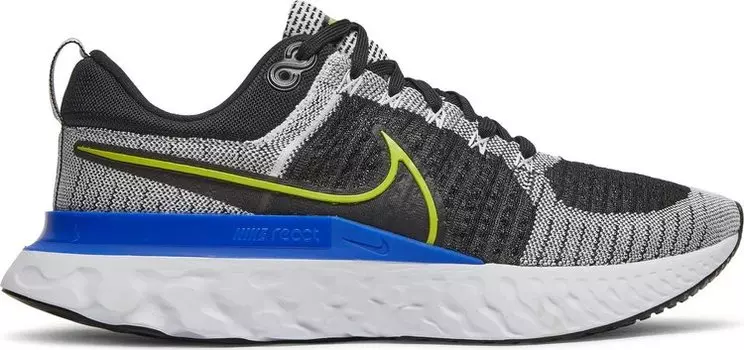 Кроссовки Nike React Infinity Run Flyknit 2 'Racer Blue Cyber', черный