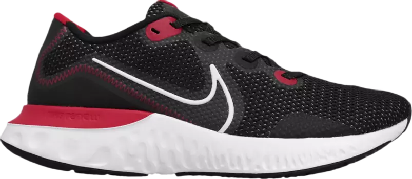 Кроссовки Nike Renew Run 'University Red', черный