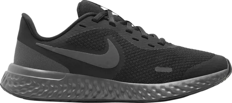Кроссовки Nike Revolution 5 GS 'Black Anthracite', черный