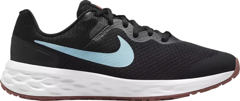 Кроссовки Nike Revolution 6 GS 'Black Copa', черный