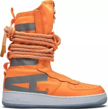 Кроссовки Nike SF Air Force 1 High 'Total Orange', оранжевый