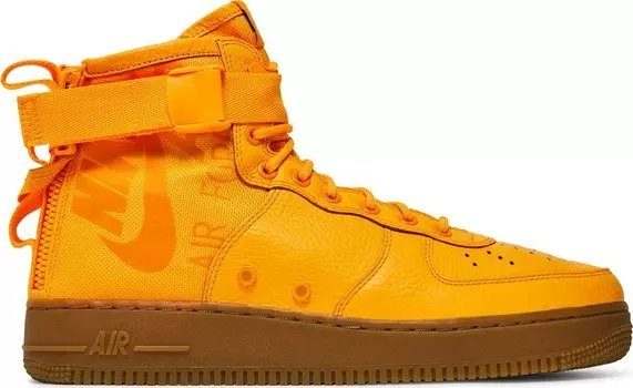 Кроссовки Nike SF Air Force 1 Mid 'OBJ', оранжевый