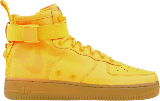 Кроссовки Nike SF Air Force 1 Mid 'OBJ' Special Box, оранжевый