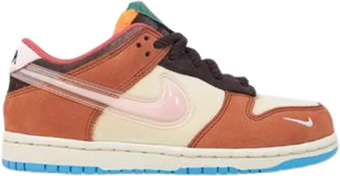 Кроссовки Nike Social Status x Dunk Low PS 'Chocolate Milk', загар