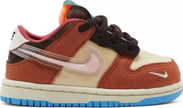 Кроссовки Nike Social Status x Dunk Low TD 'Chocolate Milk', загар