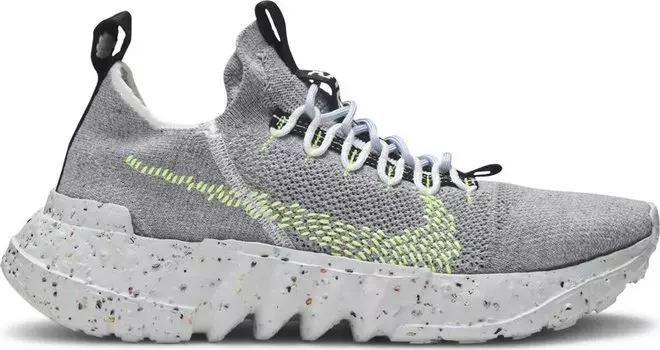 Кроссовки Nike Space Hippie 01 'Grey Volt', серый