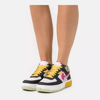 Кроссовки Nike Sportswear Af1 Fontanka Mc, off noir/pink prime/summit white/plum fog/dark sulfur/olive aura
