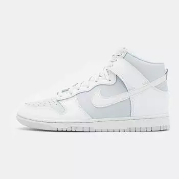 Кроссовки Nike Sportswear Dunk Hi Retro, белый/голубой (Размер 41.5 RU)