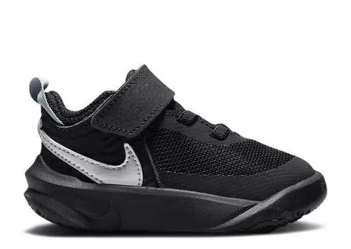 Кроссовки Nike TEAM HUSTLE D10 TD 'BLACK METALLIC SILVER', черный