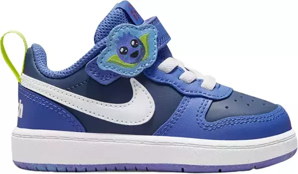 Кроссовки Nike Toddler Court Borough Low 2, темно-синий/белый/синий