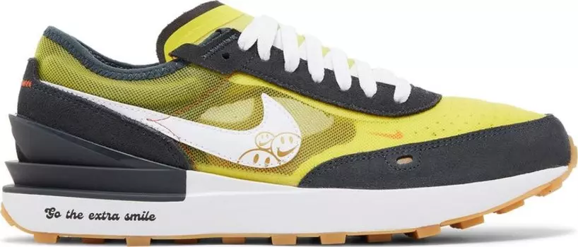 Кроссовки Nike Waffle One GS 'Go The Extra Smile', желтый