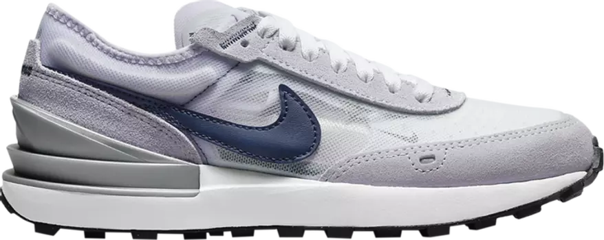 Кроссовки Nike Waffle One GS 'Violet Frost Thunder Blue', фиолетовый