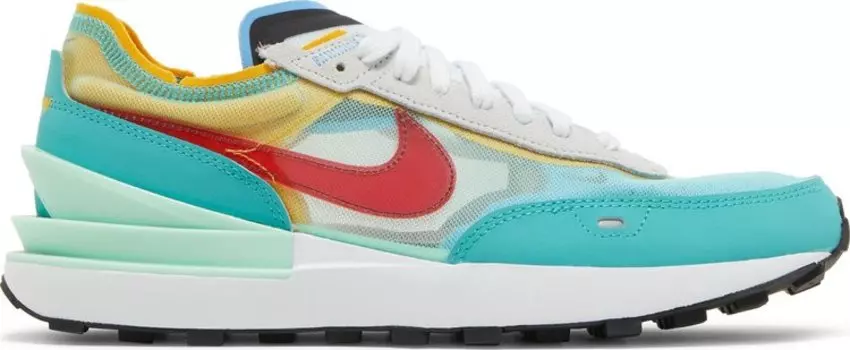 Кроссовки Nike Waffle One SE 'Multi-Color', синий