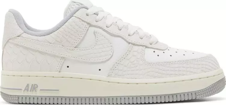 Кроссовки Nike Wmns Air Force 1 '07 'White Python', белый (Размер 37 RU)