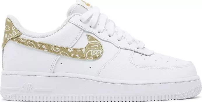 Кроссовки Nike Wmns Air Force 1 '07 Essential 'Barely Paisley', белый