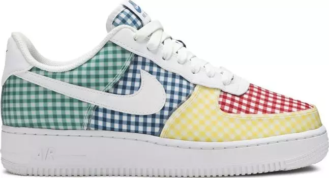 Кроссовки Nike Wmns Air Force 1 Low QS 'Gingham Pack - Multicolor', многоцветный