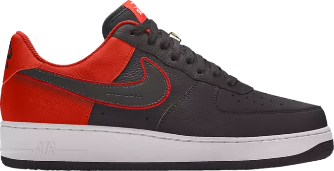 Кроссовки Nike Wmns Air Force 1 Low Unlocked by You, черно-красный