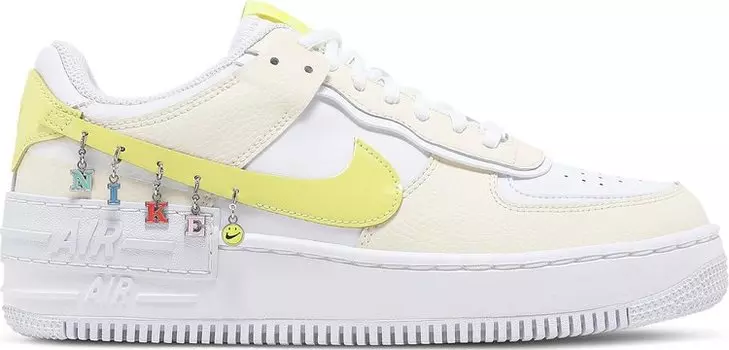 Кроссовки Nike Wmns Air Force 1 Shadow SE 'Pale Ivory Light Zitron', кремовый