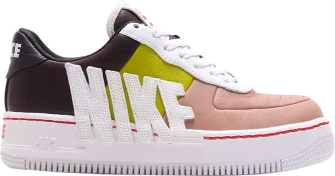 Кроссовки Nike Wmns Air Force 1 Upstep LX 'Force is Female', многоцветный