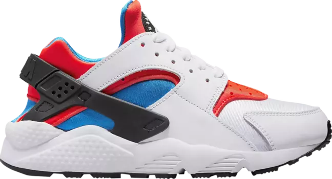 Кроссовки Nike Wmns Air Huarache 'White Bright Crimson', белый