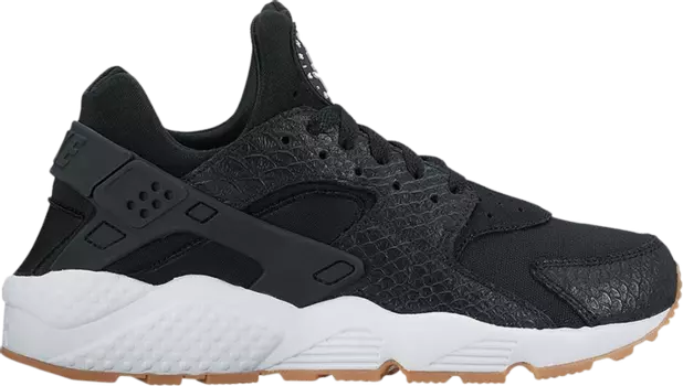 Кроссовки Nike Wmns Air Huarache Run SE 'Black Gum', черный
