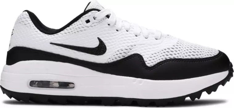 Кроссовки Nike Wmns Air Max 1 Golf 'White Black', белый