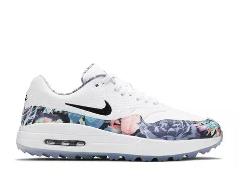 Кроссовки Nike WMNS AIR MAX 1 GOLF NRG 'FLORAL', белый