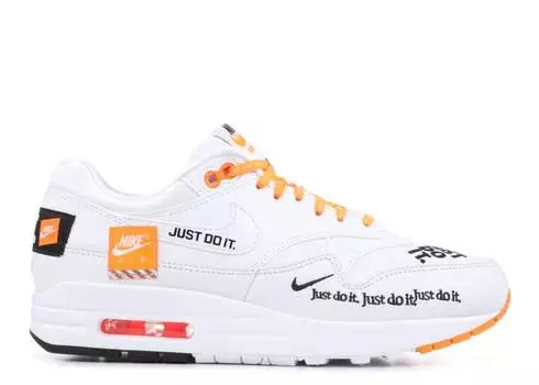 Кроссовки Nike WMNS AIR MAX 1 LX 'JUST DO IT', белый