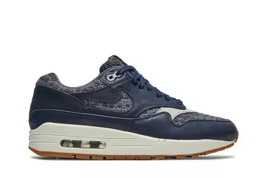 Кроссовки Nike Wmns Air Max 1 Premium 'Obsidian', синий