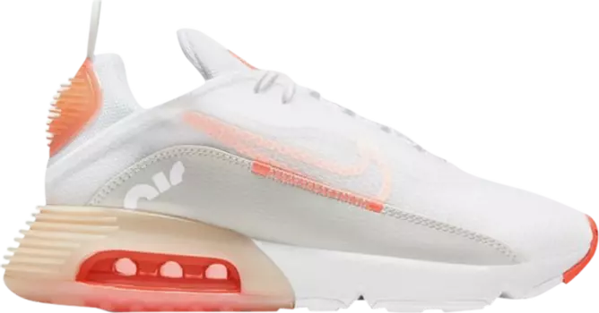 Кроссовки Nike Wmns Air Max 2090 'White Crimson Tint', белый