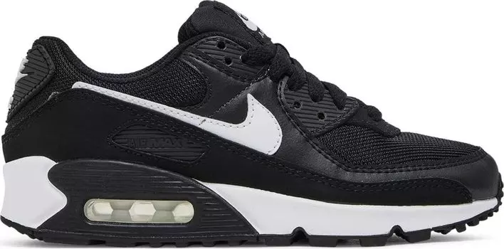 Кроссовки Nike Wmns Air Max 90, черно-белый