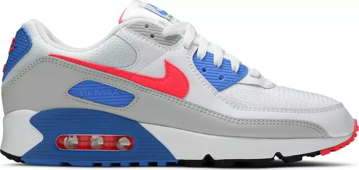 Кроссовки Nike Wmns Air Max 90 'Hot Coral', белый