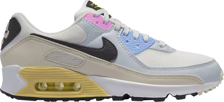 Кроссовки Nike Wmns Air Max 90 'Multi-Color Pastel', многоцветный