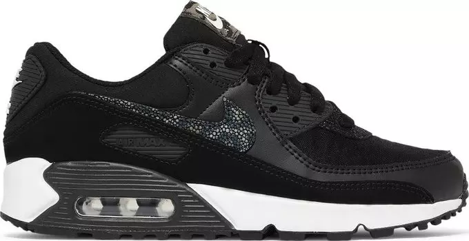 Кроссовки Nike Wmns Air Max 90 SE 'Black Safari', черный